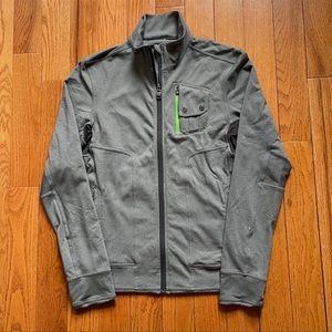 Lululemon full zip sweatshirt gray Medium
